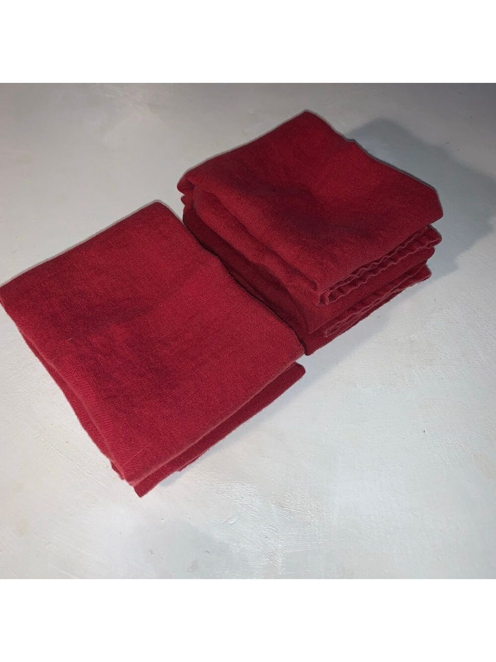 Unbranded Red Table Linens One Size